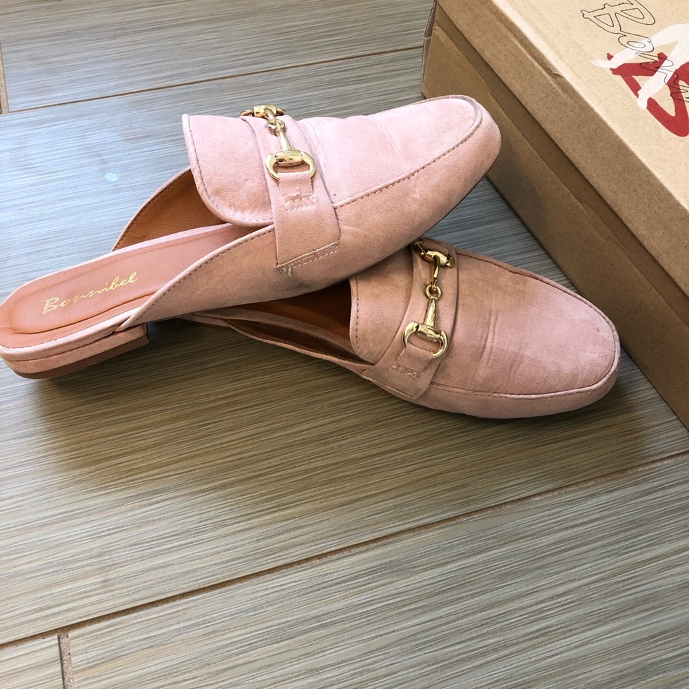 Blush loafer slides/mules - Picture 4 of 4